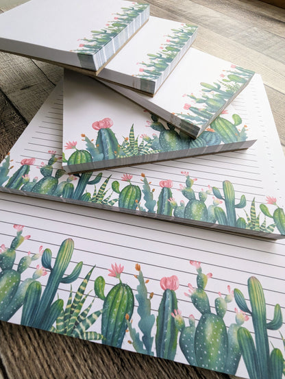 Cactus Notepads/ Cactus Memo Pads