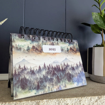 2025 Forest Desk Daily Calendar