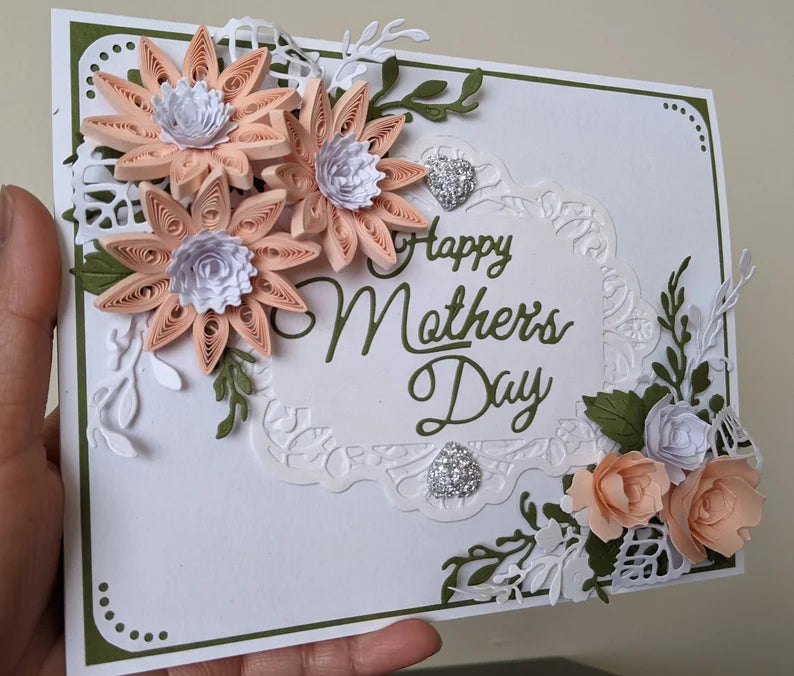 Mother's day Quilled Greeting Card- All Purpose