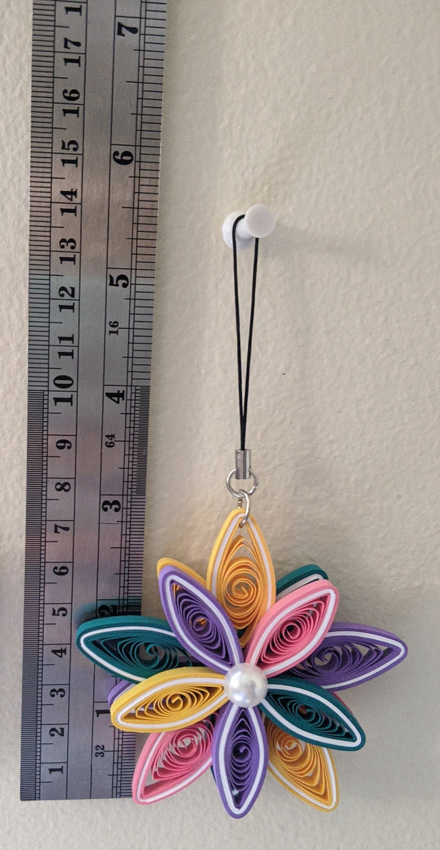 Assorted Color Christmas Quilled Ornaments- Handmade