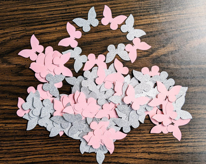 Butterfly Baby Shower Confetti- Party Decor- Handmade