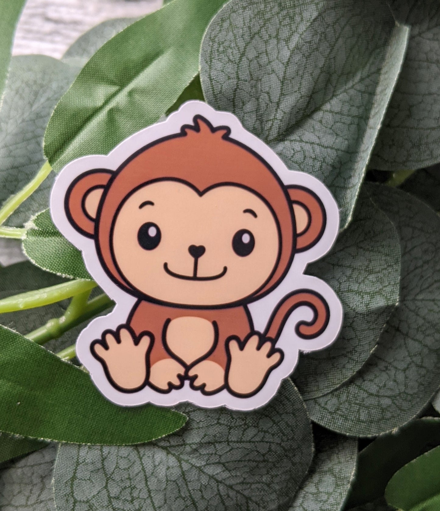 Zoo Animals Matte Vinyl Sticker-All-purpose Stickers