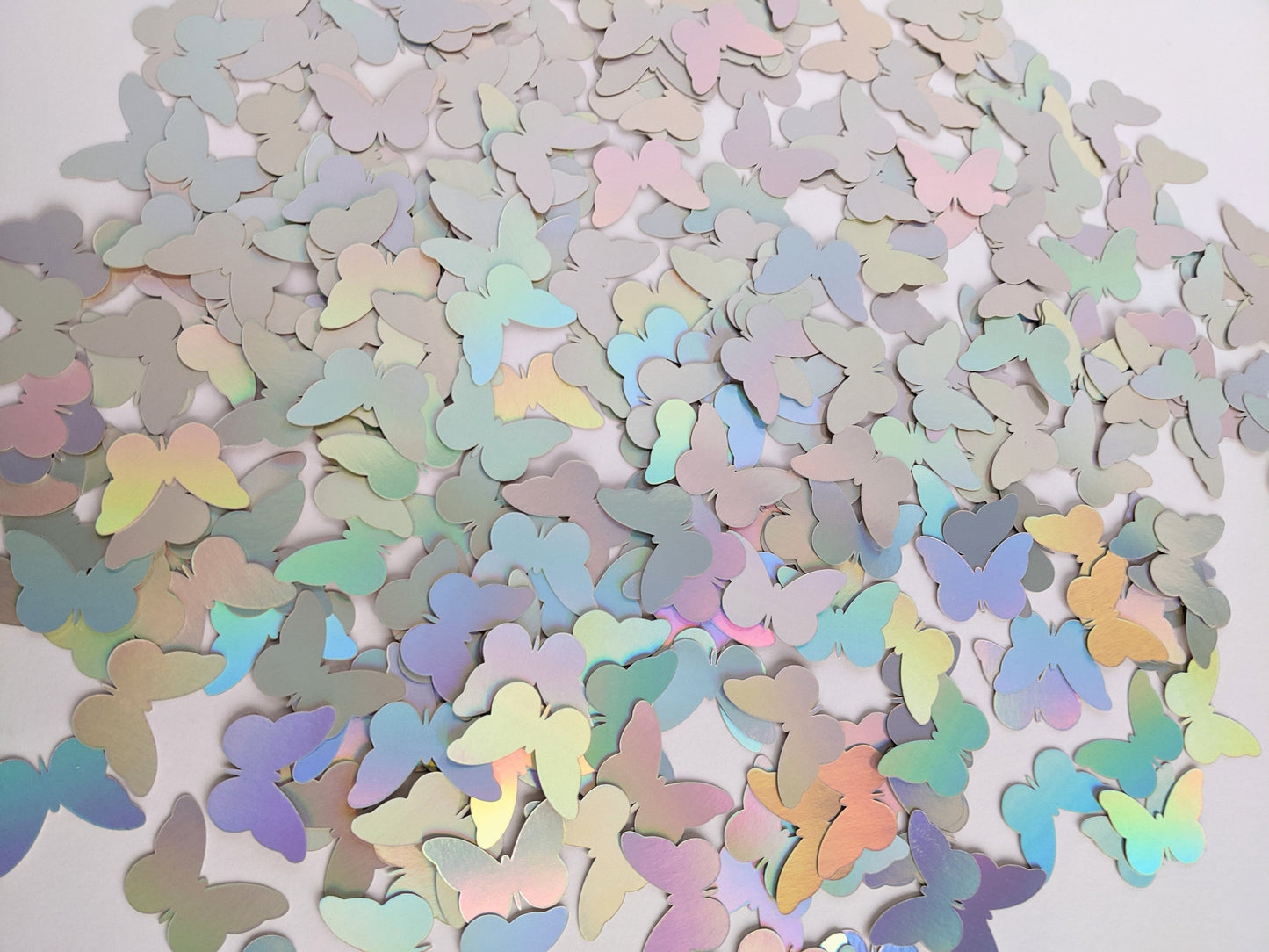 Holographic Foil Butterfly Confetti- Party Decor