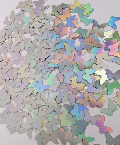 Holographic Foil Butterfly Confetti- Party Decor