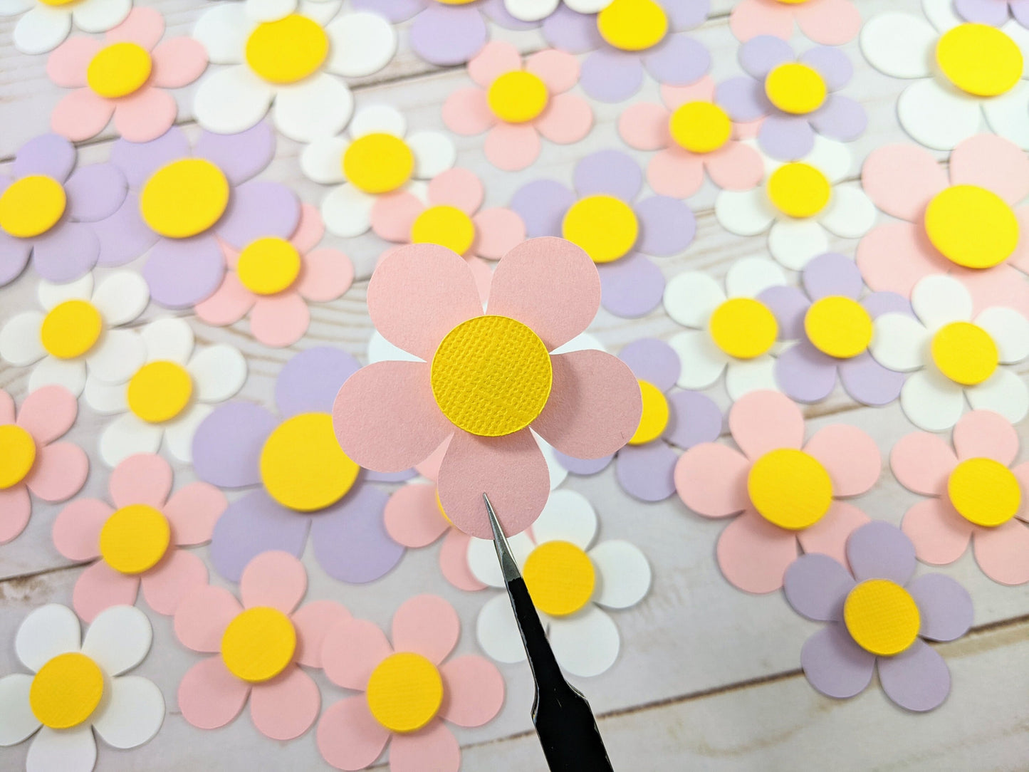 Groovy Flower Confetti- Party Decor