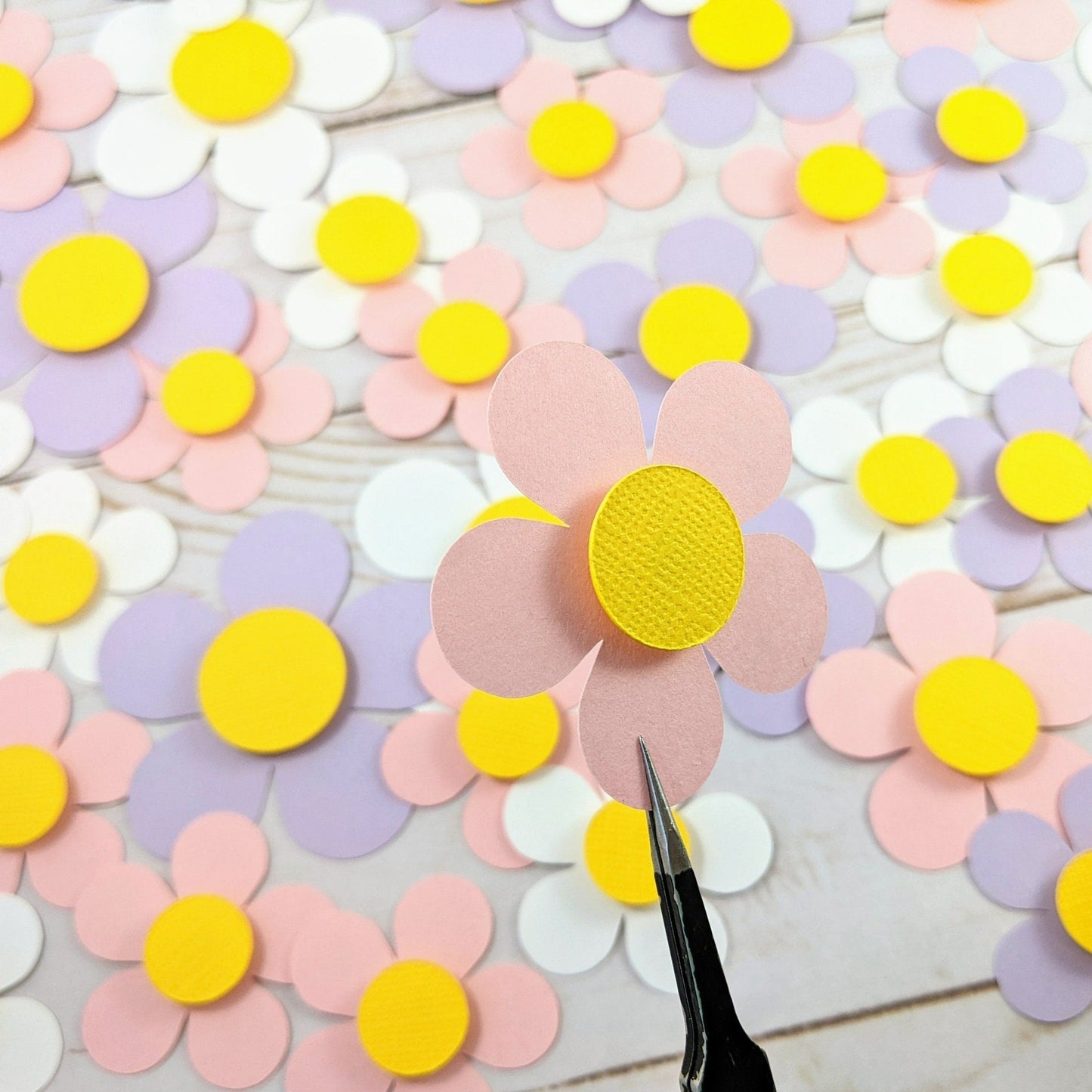 Groovy Flower Confetti- Party Decor